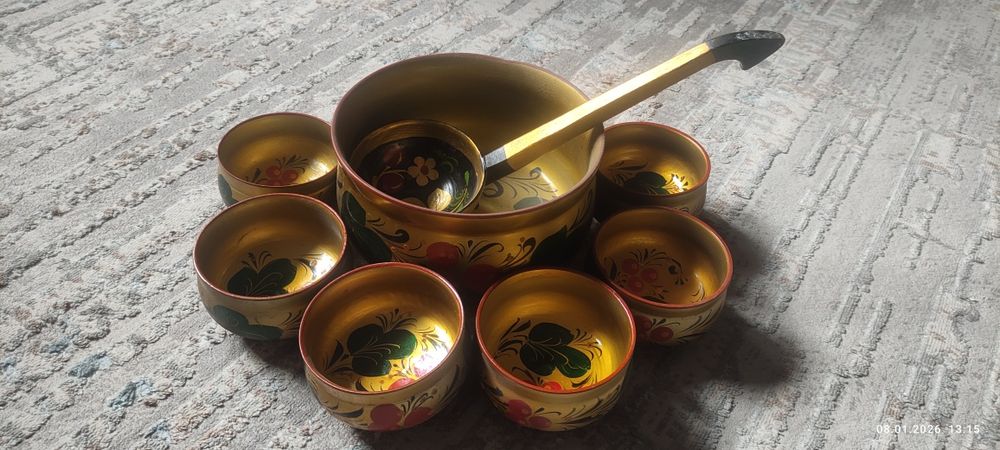 Деревянная посуда.