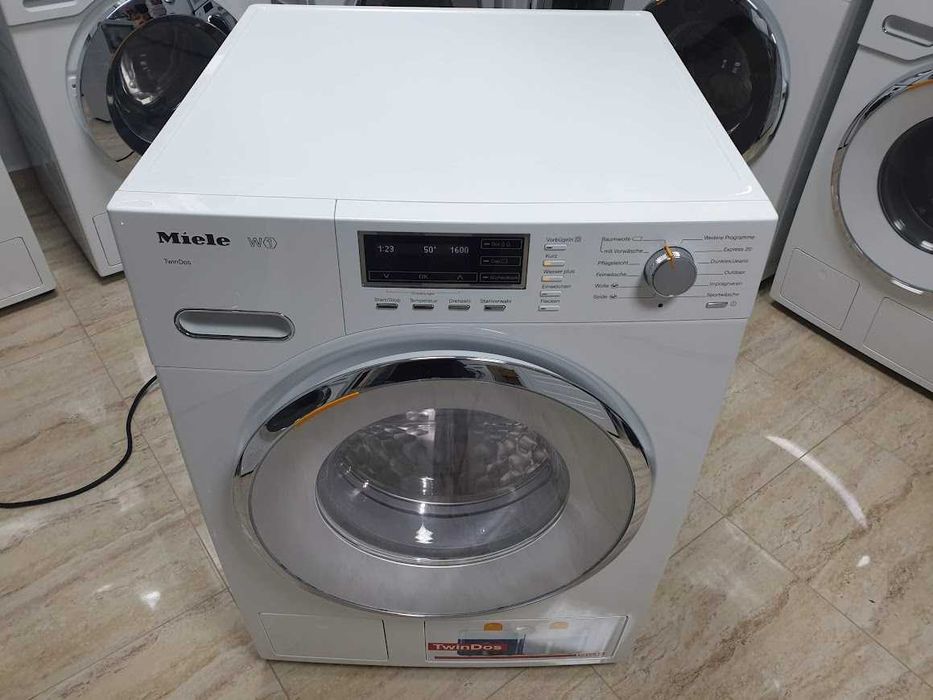 Miele W1 - TwinDos - Подсветка - Пералня Миеле 12м Гаранция