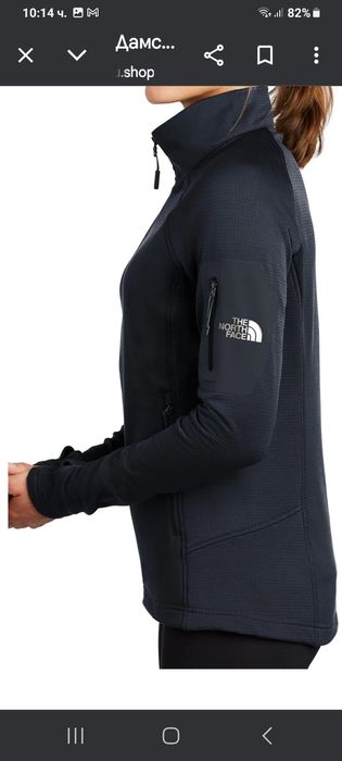 The north face дамско поларено яке