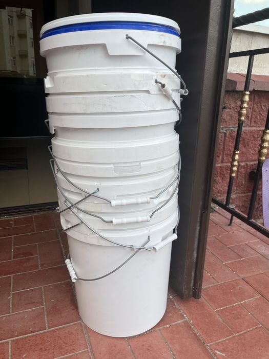 Ведра пластмассовые