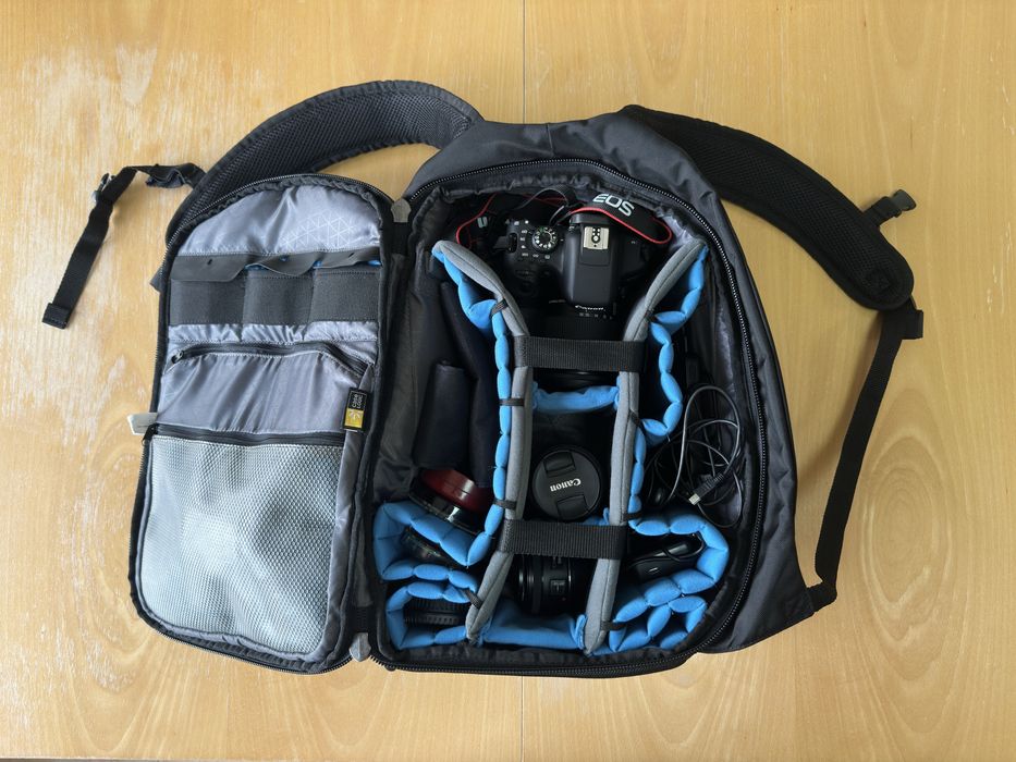 Фотографски комплект - Canon 750D + 3 обектива