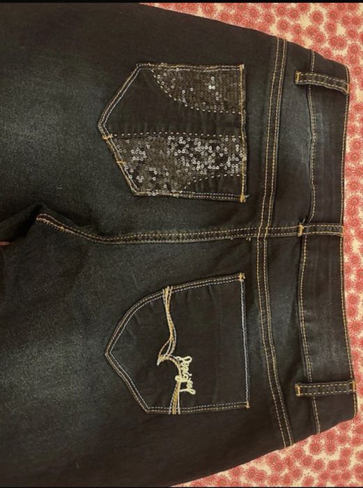 Blugi skinny Desigual - nou cu eticheta