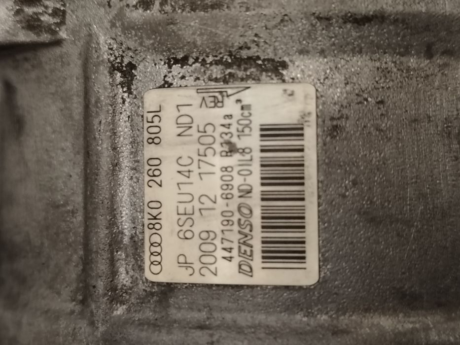 Compresor clima aer condiționat Audi A4 B8 A5 CAG CAGA 8K0 260 805L