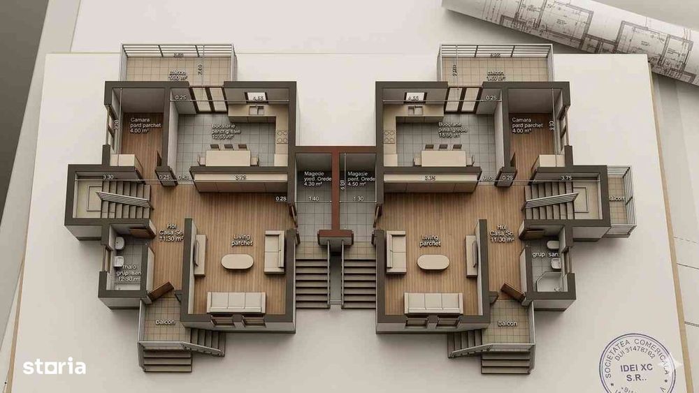 CASA P+1E (Duplex separat)