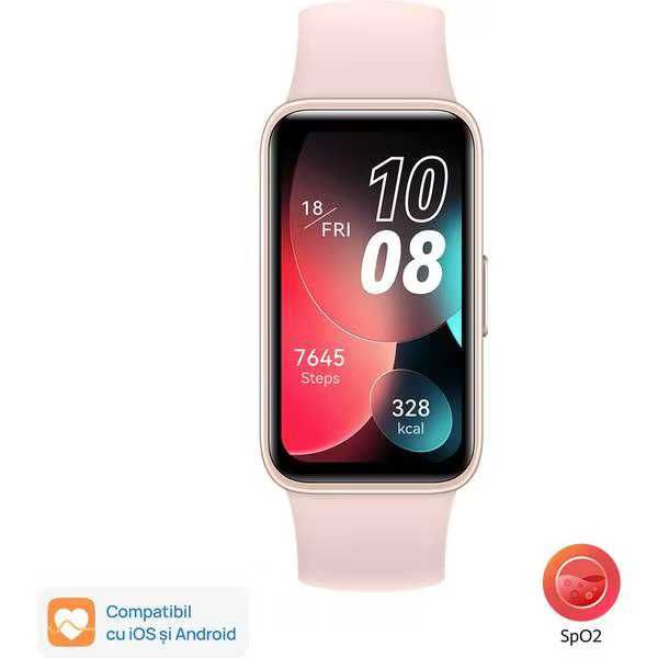 Bratara fitness Huawei Band 8 WiFi Roz sau neagra noua sigilata