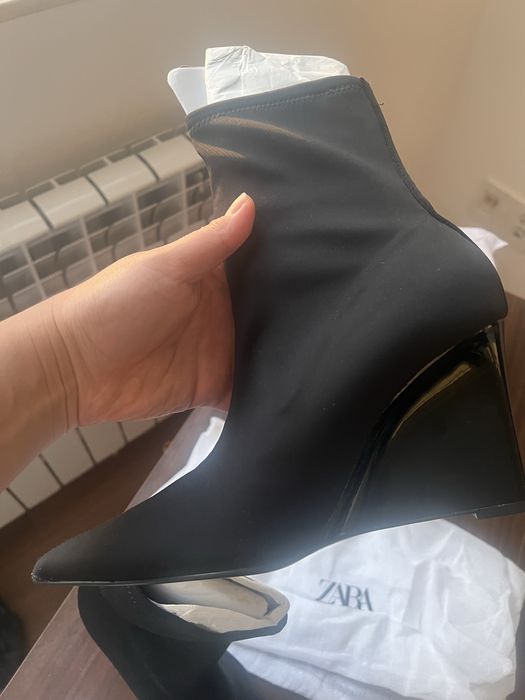 Новые zara ботинки сапоги