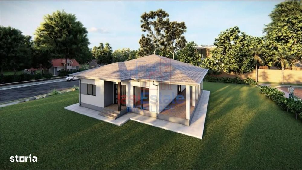 Casa plan parter in Dorobant