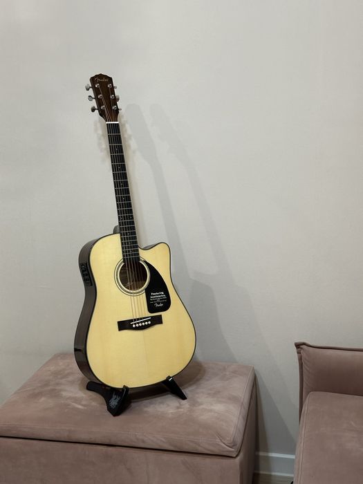 Fender cd-60ce электро акустическая гитара