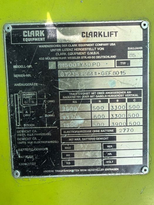 Мотора Clark 1.5T