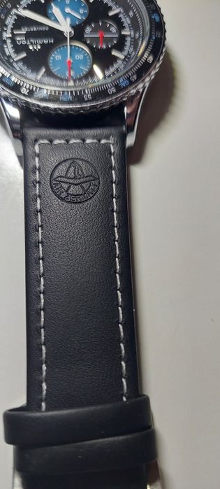 Curea piele compatibila Movado (Kingmatic), Hamilton