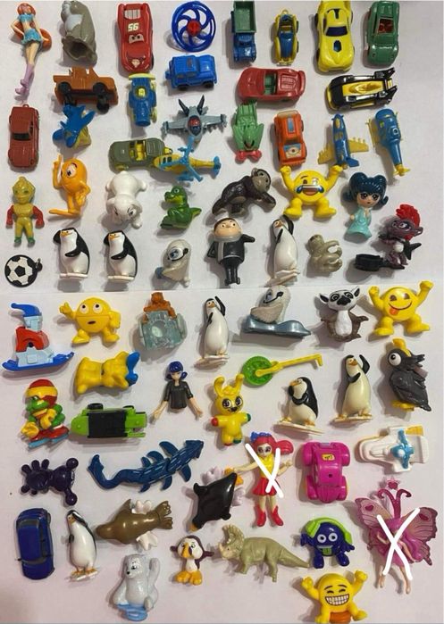 Играчки от яйца - Киндер и други