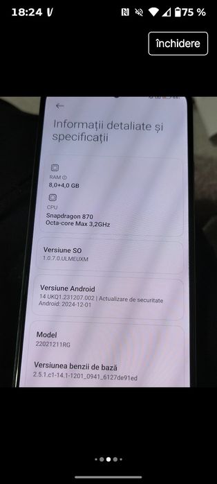 Xiaomi Poco F4 ca nou!!