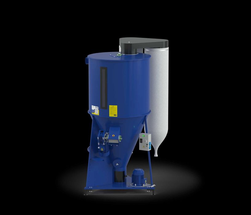 Amestecator furaje KS-600 cu descarcare automata, 600 kg, volum 1220 L