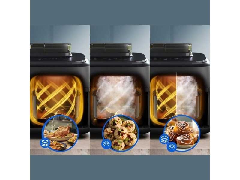 Еър Фрайър с Двойна Кошница и Пара Philips 5000 Series NA550/00