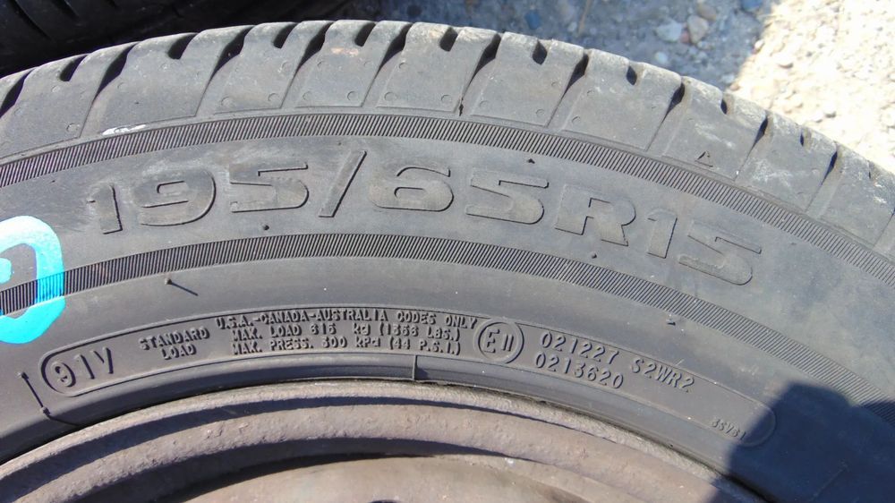 Jante R15 VW Golf 6 Seat Leon Toledo Skoda Octavia Audi A3 Touran Passat b7 jante cu anvelope vara