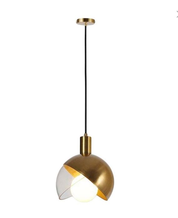 lampa suspendata aurie 3 buc