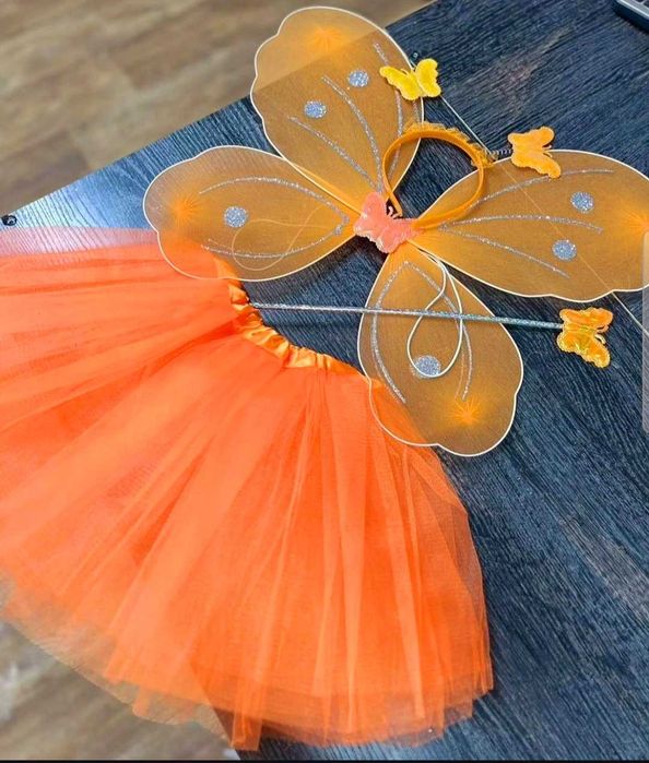 Крылья бабочки с юбочкой