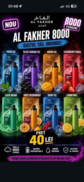 vape al fakher 8009