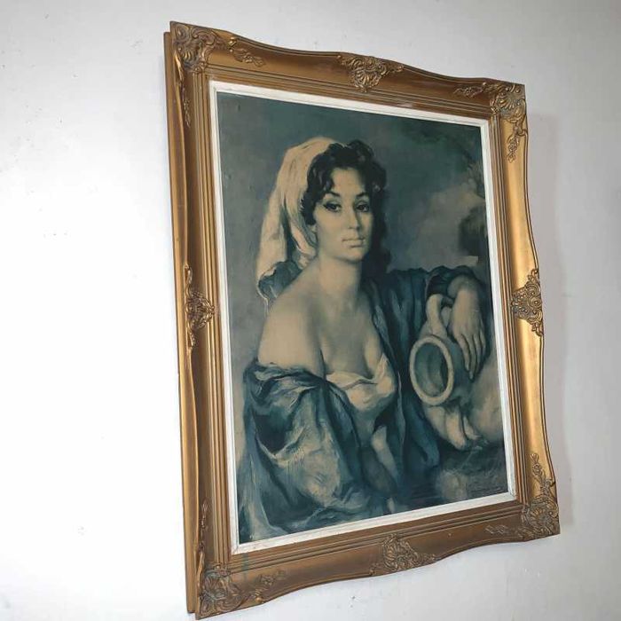 Tablou litografie femeie