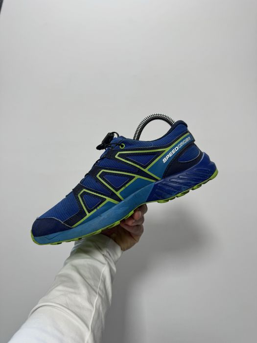 Salomon speedcross blue & gren