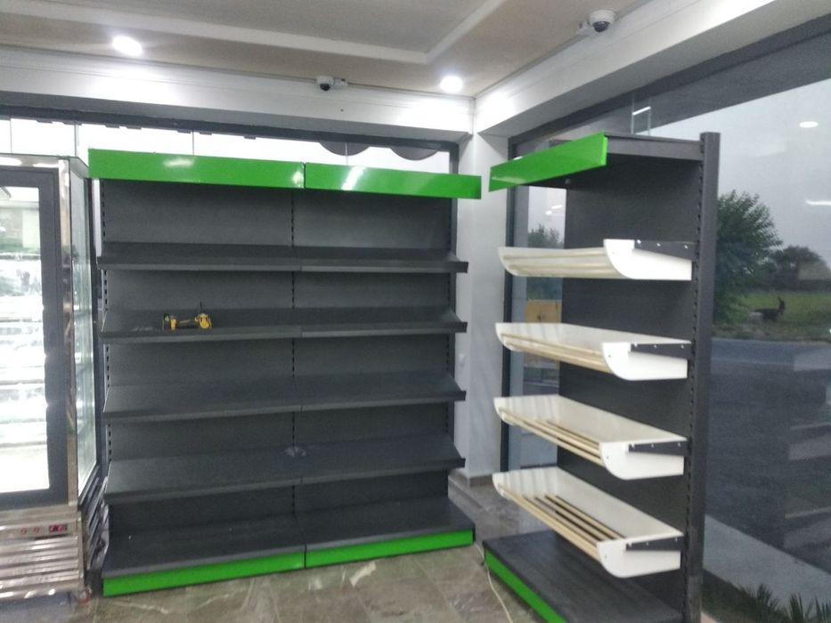 Стеллажи для маркетов. Металлические готовим под заказ.