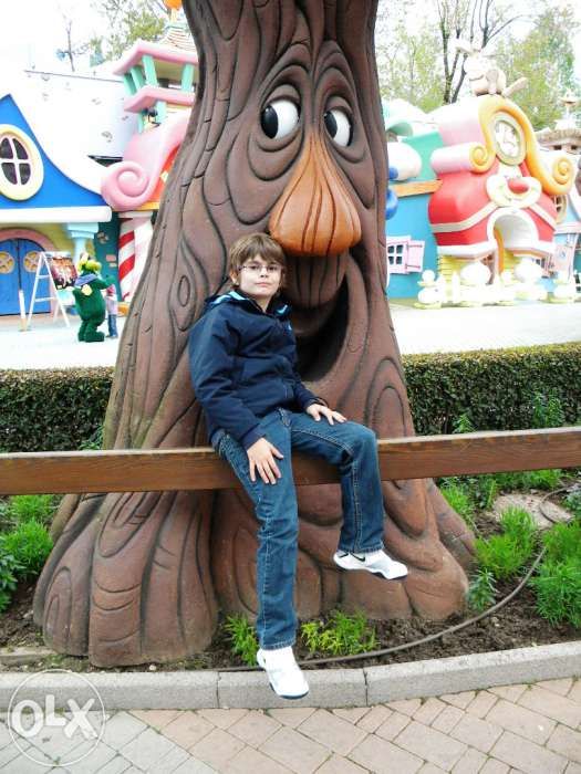 Hanorac impermeabil Nike, Talia 7/8 ani