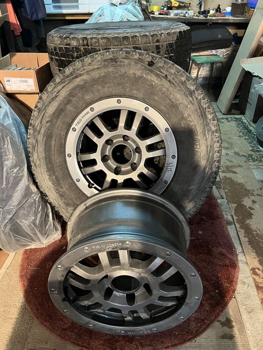 TRD диски, зимняя резина