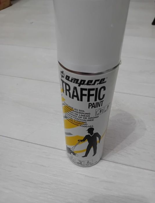 Vopsea tub spray trafic ampere