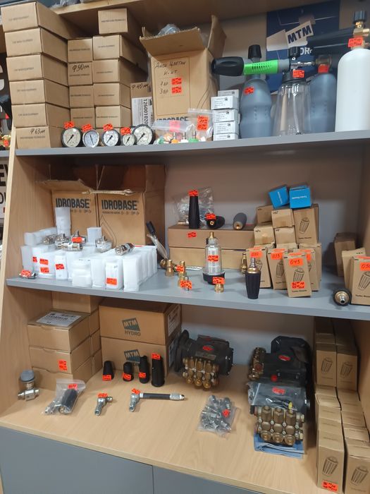 Части за професионални италиански пароструйки и водоструйки