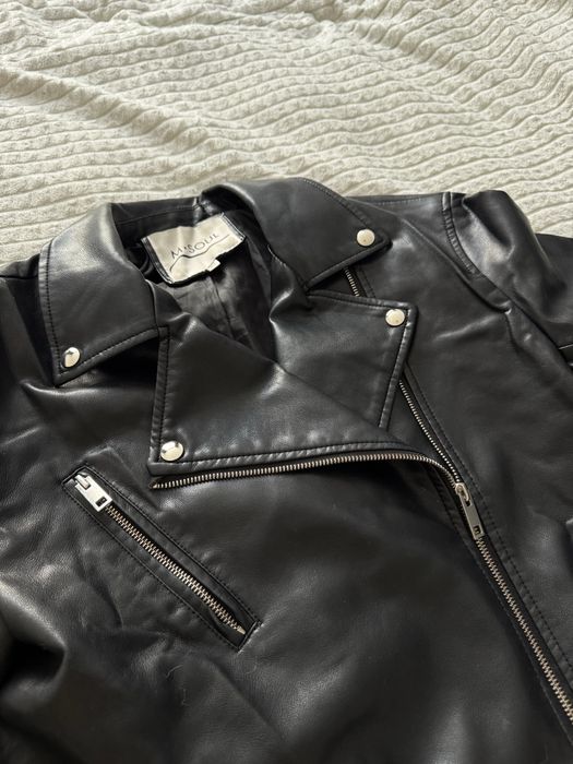 Кожаная куртка женская