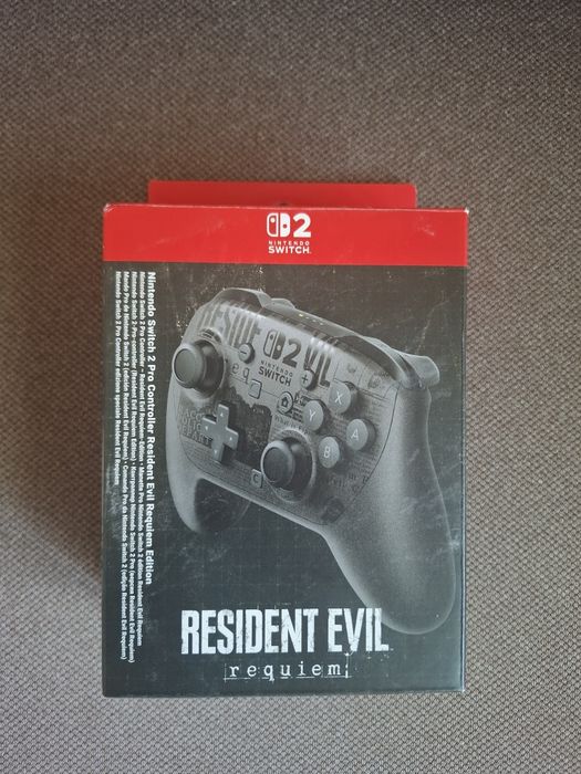 НОВ! - Nintendo Switch 2 Pro Controller Resident Evil Requiem Edition