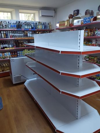 Торговое оборудование полка прилавка хлебница и конфетница и овощной