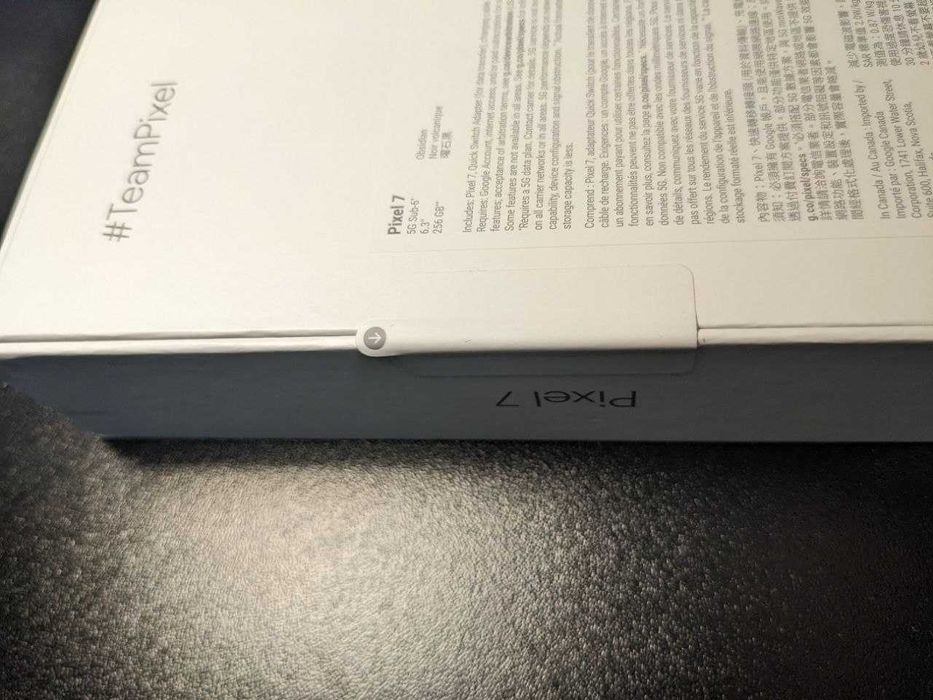 Телефон Google pixel 7 256/8 черный