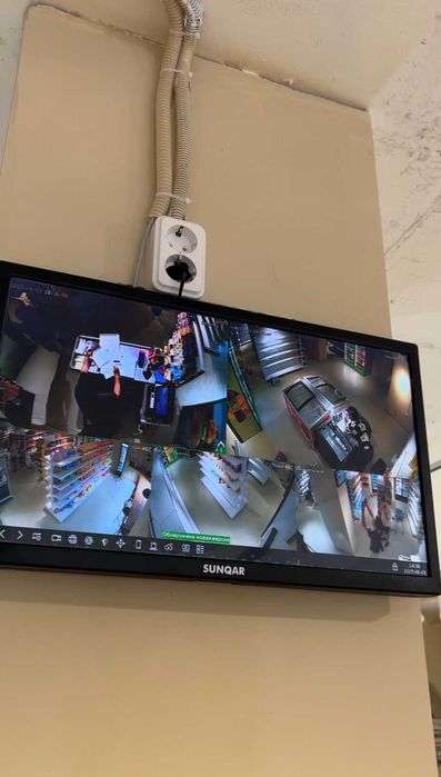 Установка Камер ВИДЕОнаблюдения