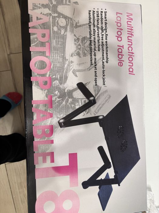 Маса за лаптоп с охладител