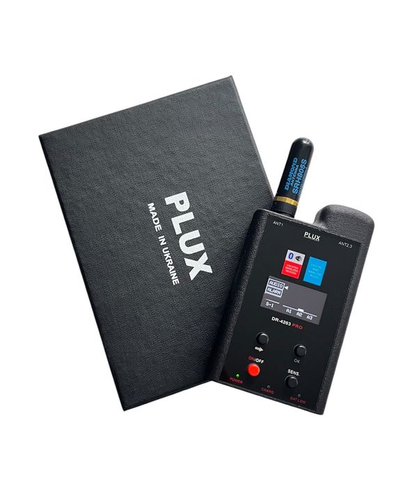 PLUX DR-4203 — профессионал сигнал детектор (Wi-Fi, GSM, GPS аниқлайди