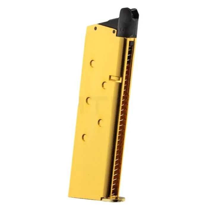 Pistol  C O L T 1911 airsoft GBB Golden Eagle Blowback cu geanta