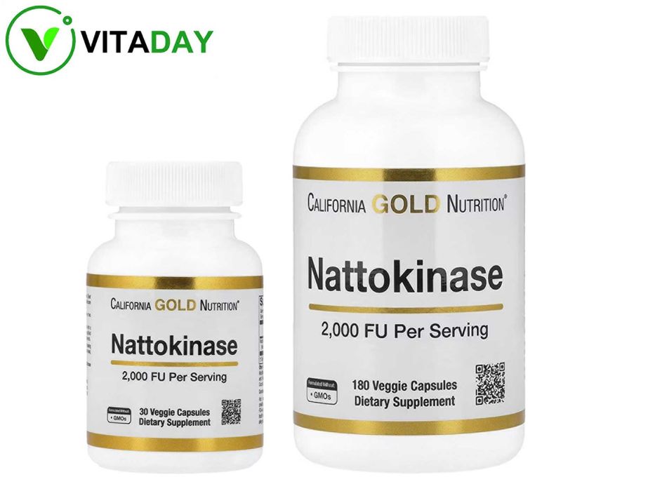 California Gold Nattokinase наттокиназа Nattokinaza Натокинаса