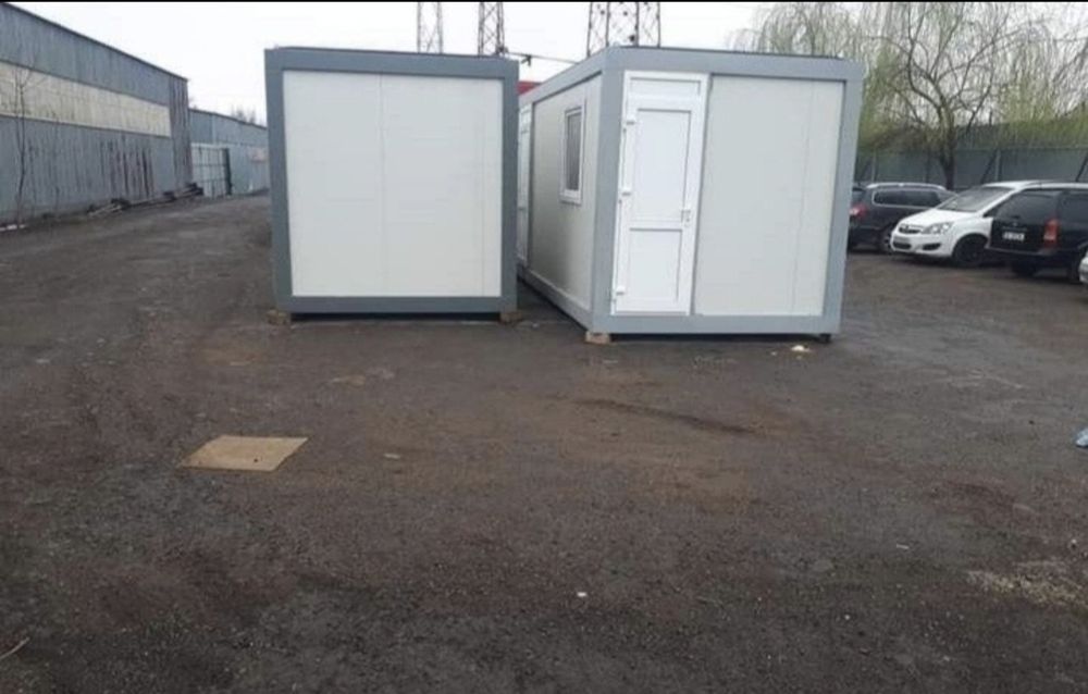 Vand containere modulare container modular santier birou vitrina grup sanitar cafenea la pret foarte bun