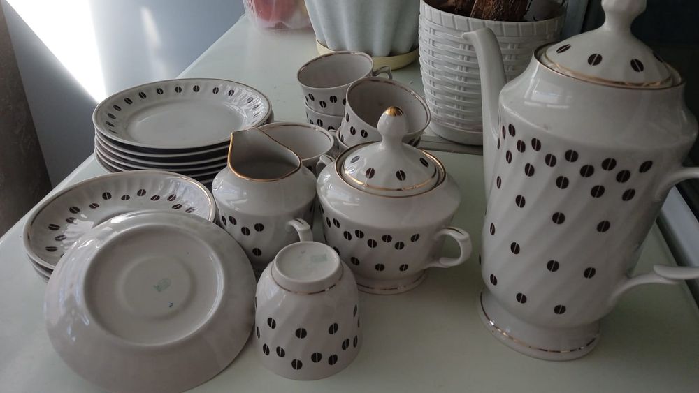 Кухонный кофейный  сервиз