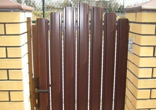 Штакетник металлический