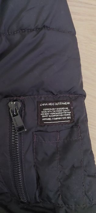 ZARA дебело зимно яке за момче 116 см, 6 г.