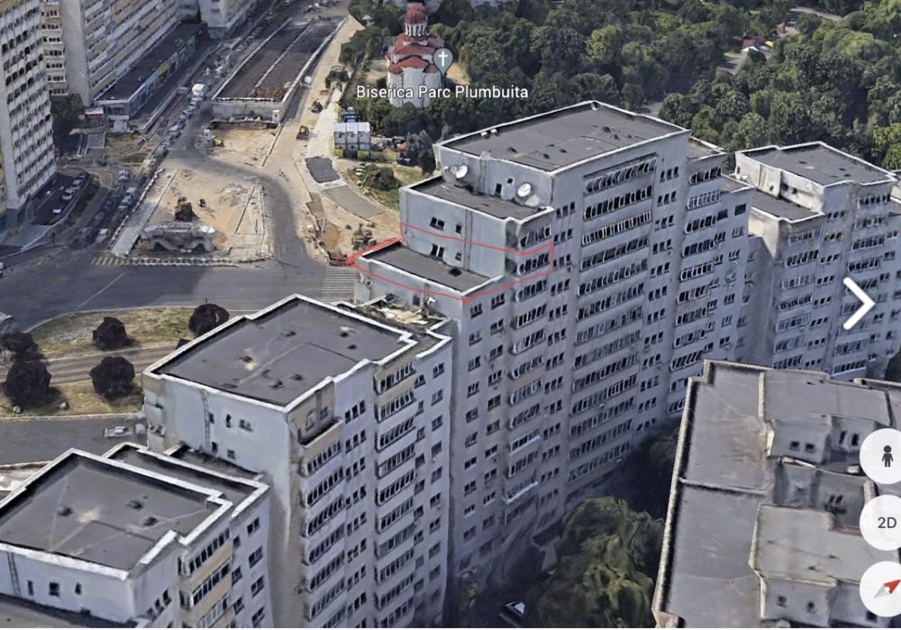 Apartament cu terasa, pod colentina