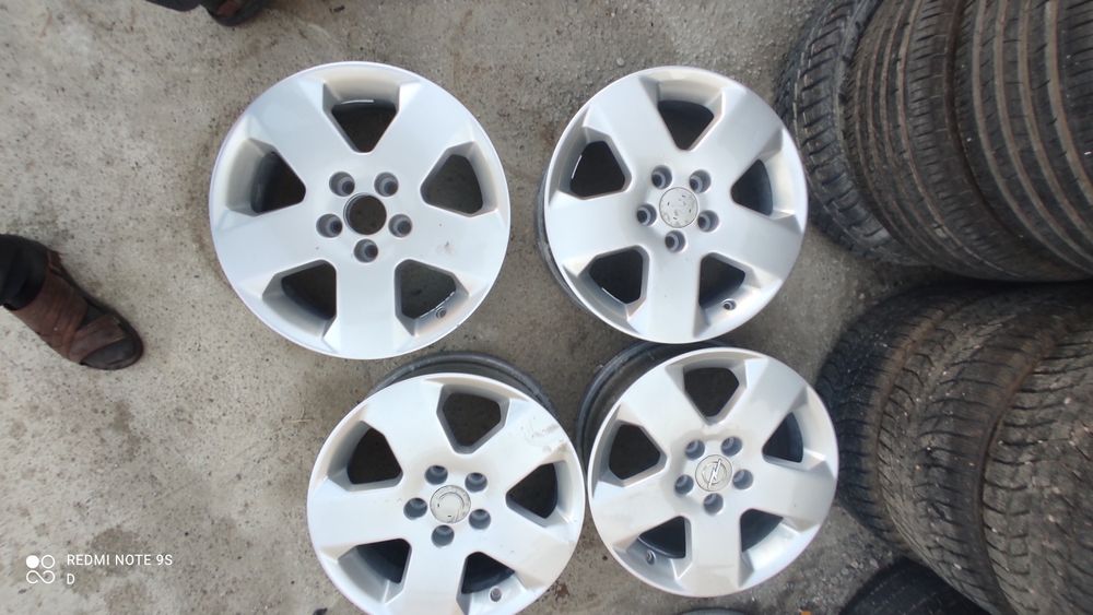 Диски на опел зафира r16