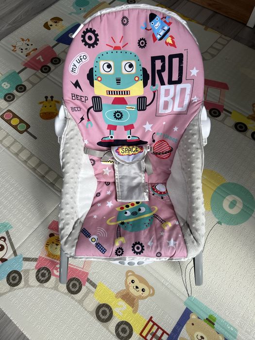 Музикален шезлонг/столче  2в1