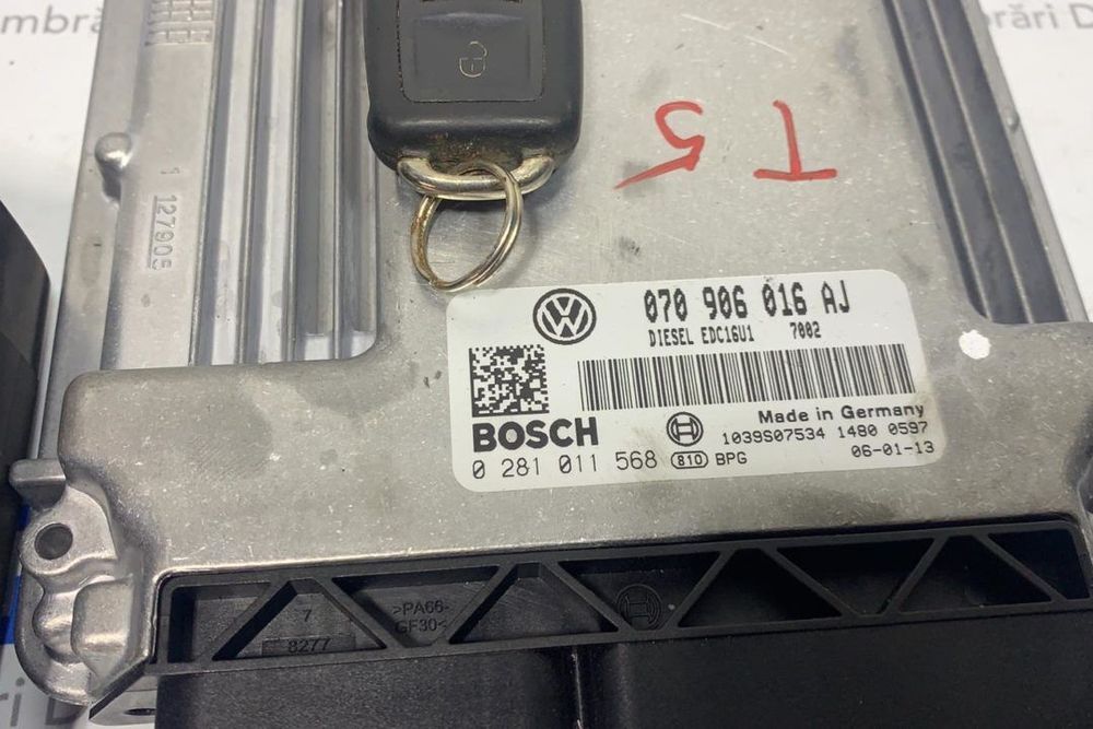 Kit pornire / calculator 070906016AJ Volkswagen Transporter T5 AXD