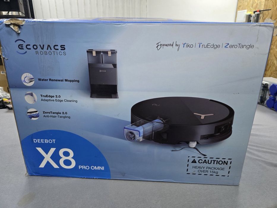 Робот прахосмукачка Ecovacs DEEBOT X8 OMNI