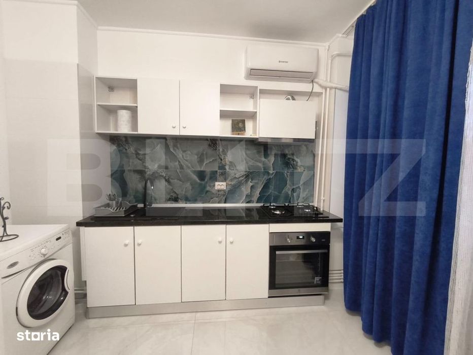 Garsoniera de inchiriat, 45 mp, centrala proprie,  zona Centrala