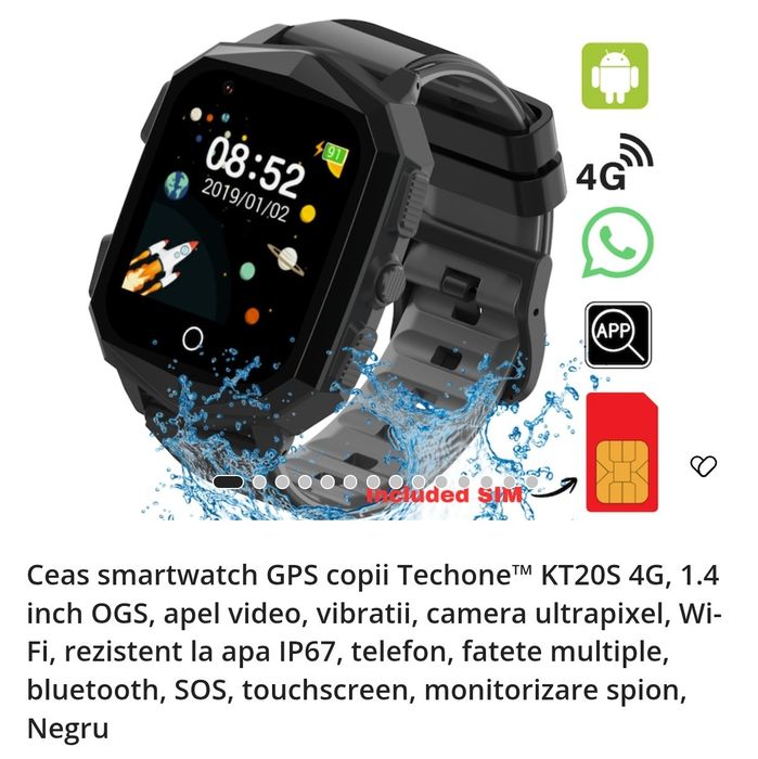 Ceas Smartwatch GPS
