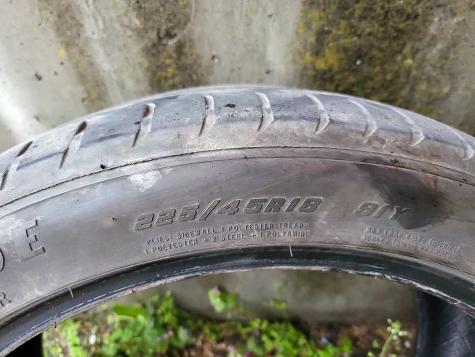 18 цола 225 45 18  255 40 18 внос от Швейцария! Спорт пакет Goodyаer